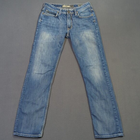 BKE Jeans Men's 31L Fits 29x32 Blue Aiden Bootcut Denim - Picture 1 of 15
